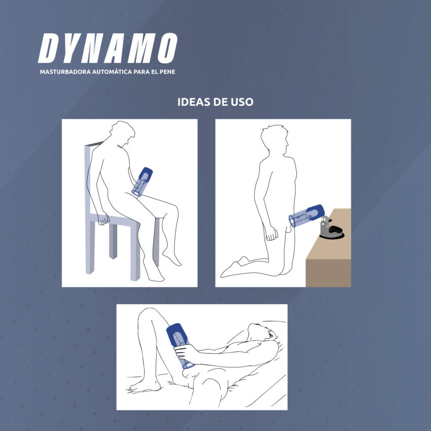 Masturbador Masculino Dynamo Optimus Pro CamToyz