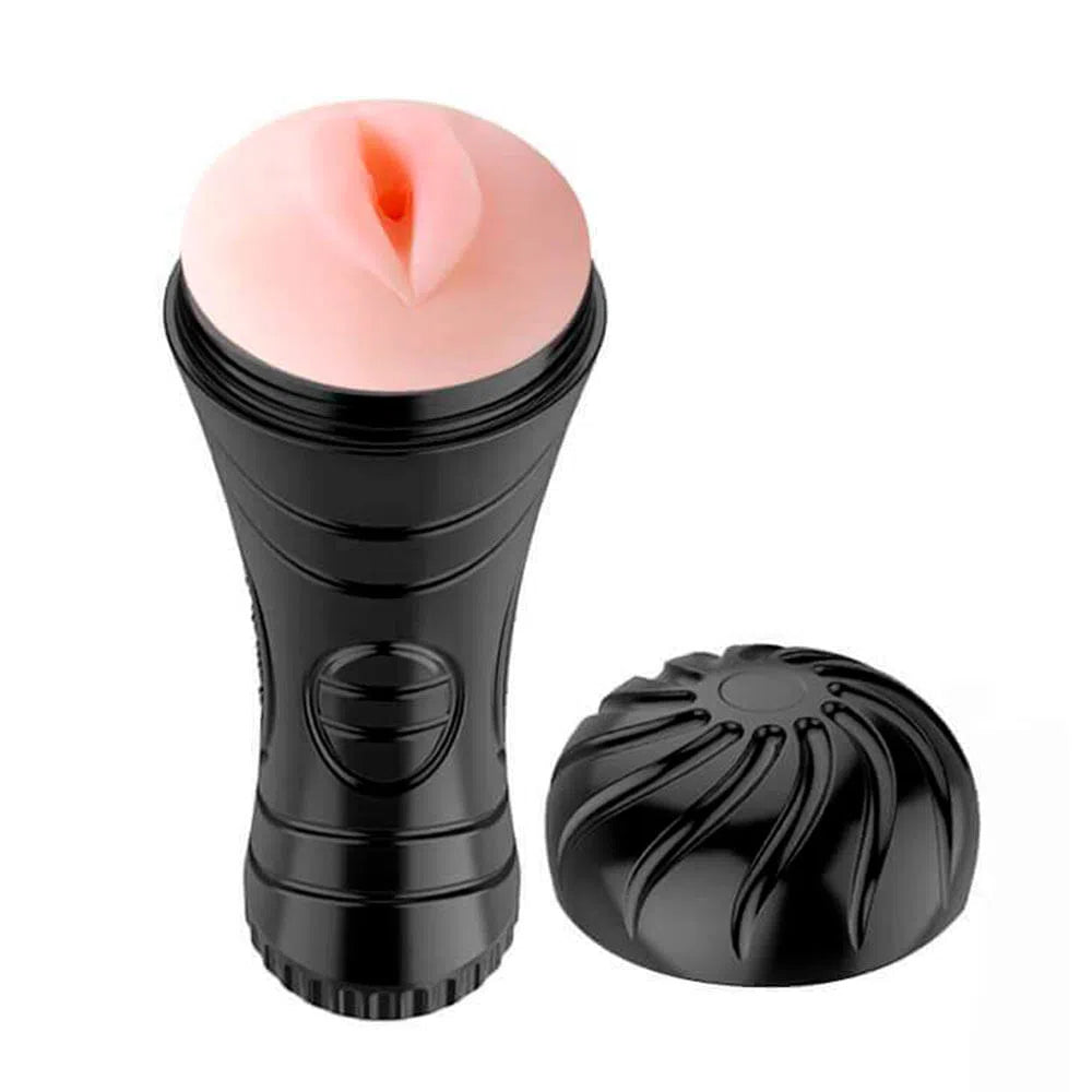 Masturbador Artificial Ninfa (vagina) con vibración Piel CamToyz