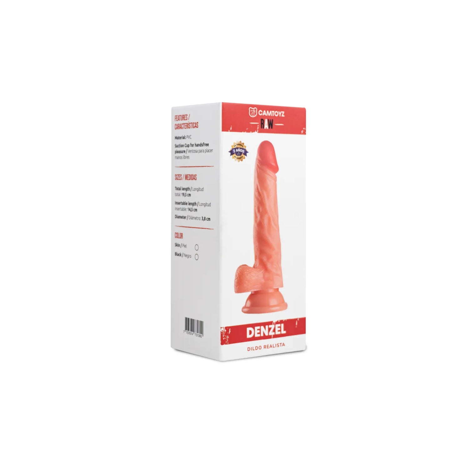 Raw Dildo Realista Denzel Piel CamToyz