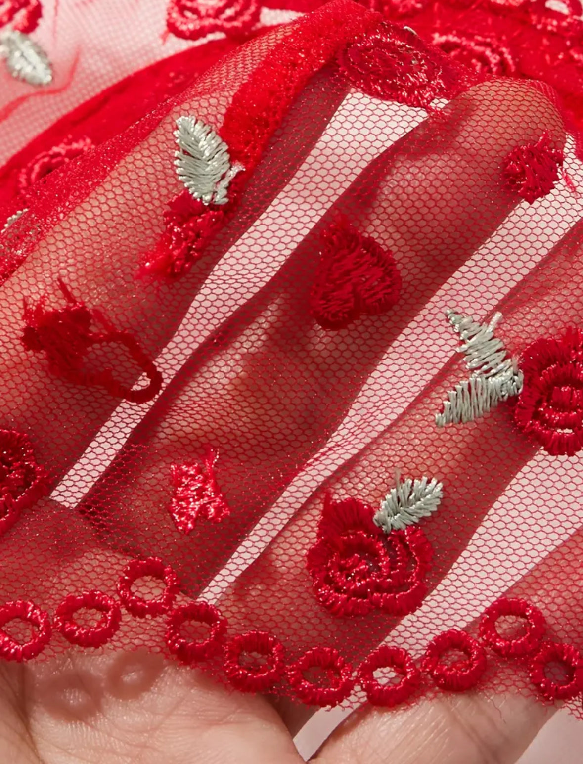 Conjunto Lencería Rojo (S)