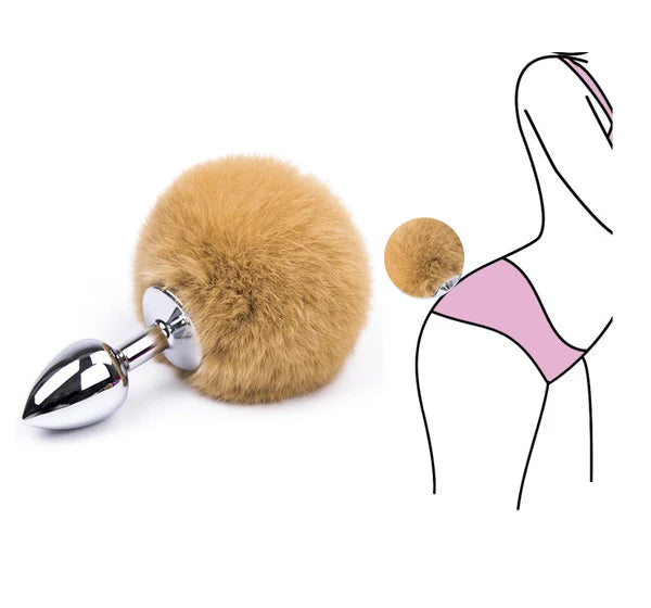 Plug Anal Con Cola De Conejo Bugs