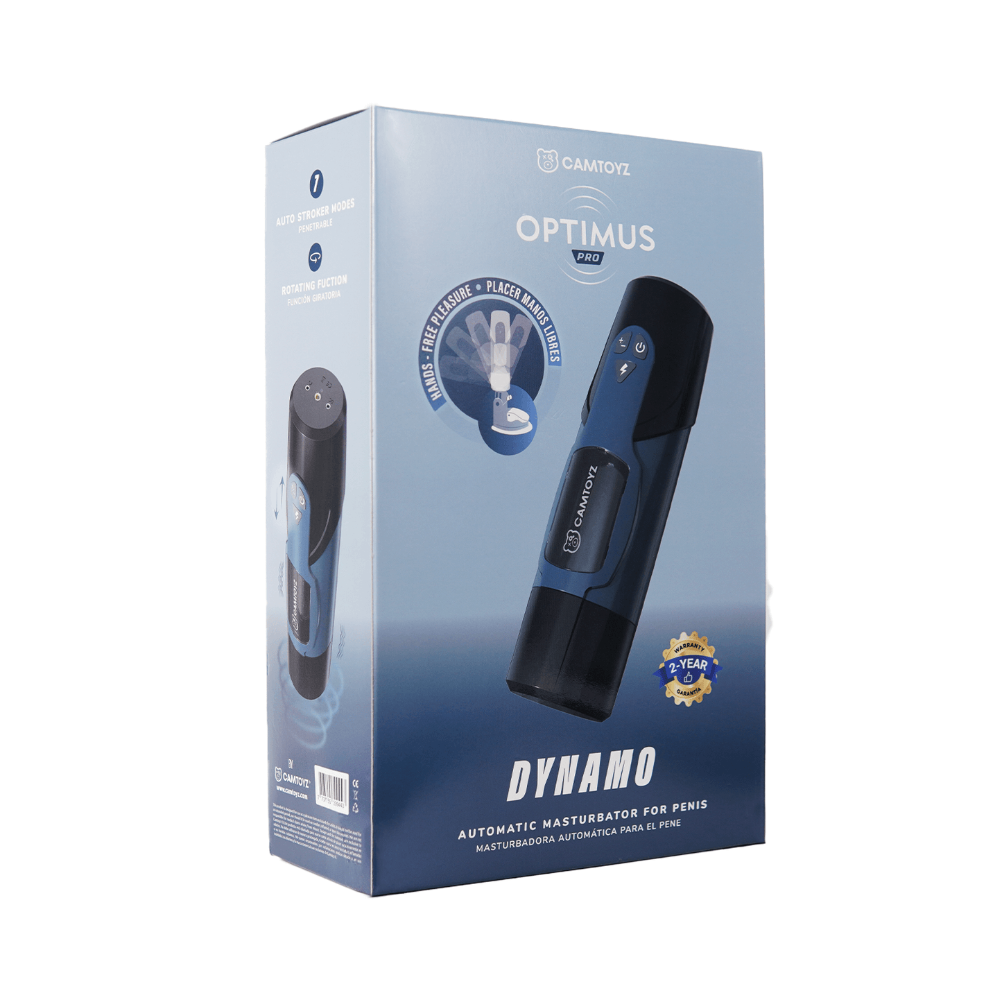 Masturbador Masculino Dynamo Optimus Pro CamToyz