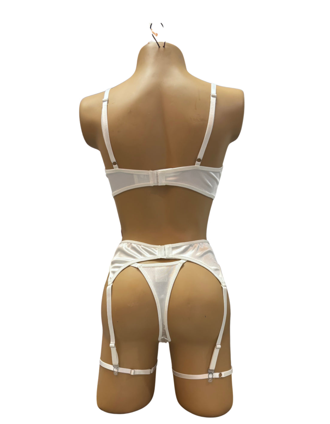 Conjunto liguero blanco (M)