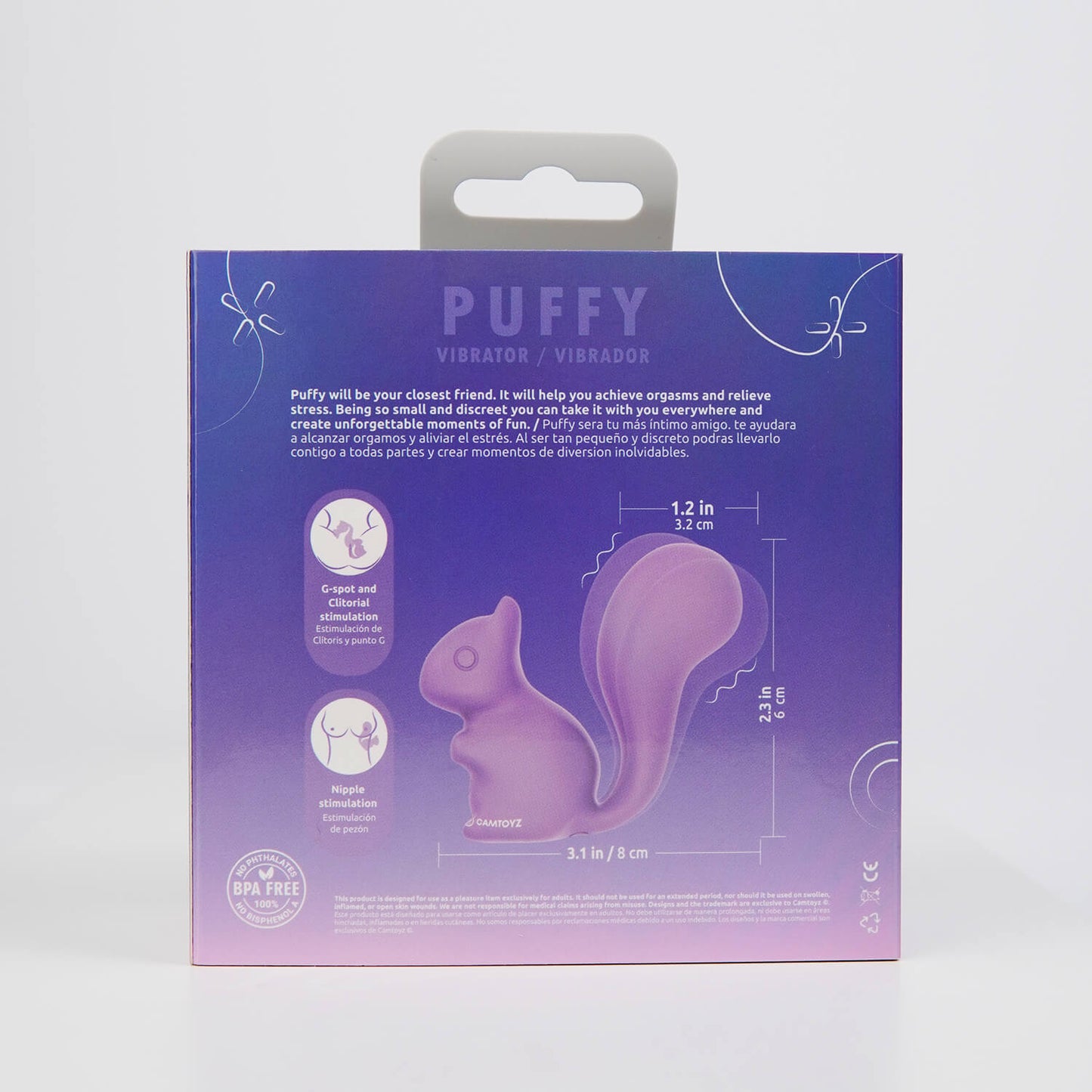 Bala Vibradora Puffy Lolly CamToyz