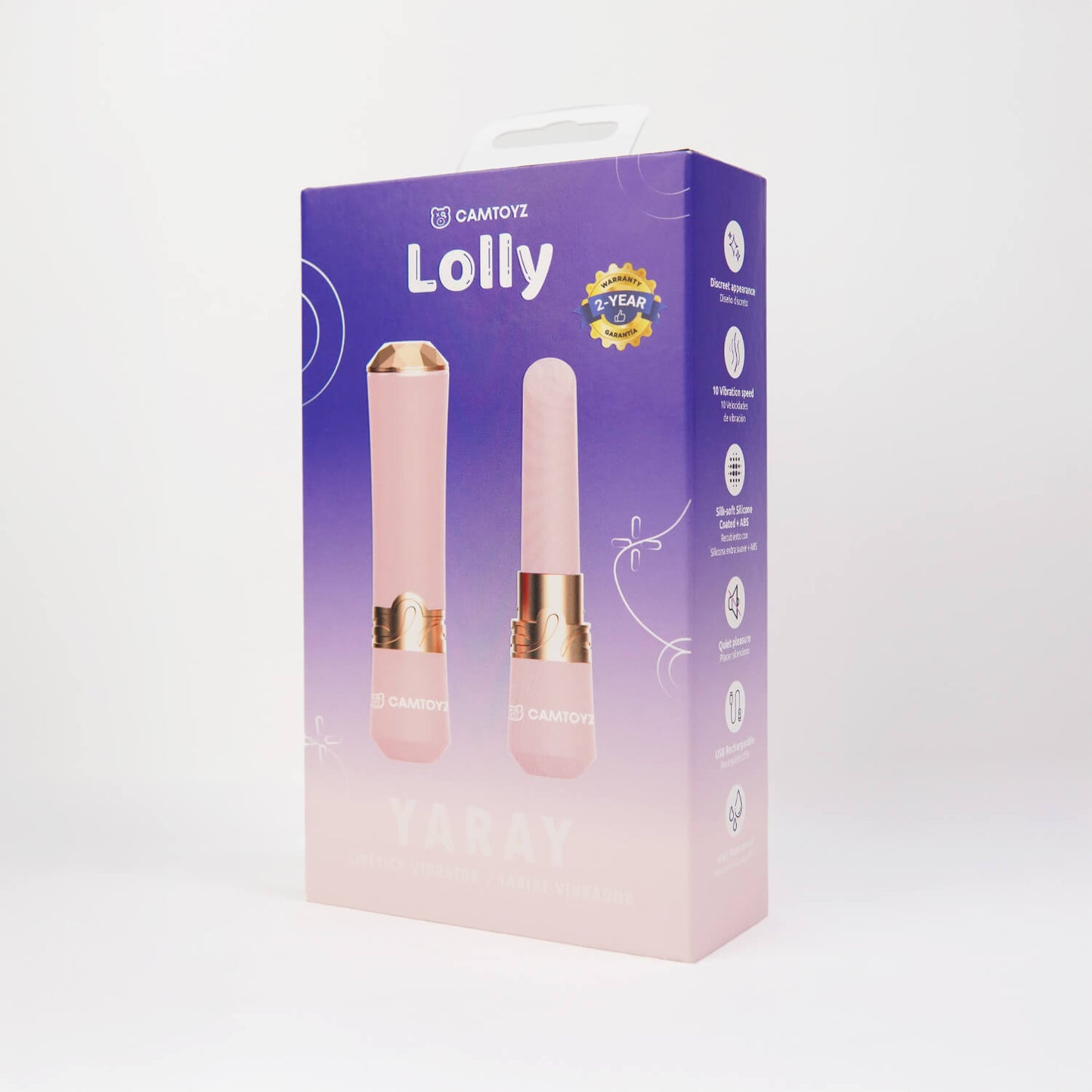 Bala Labial Vibrador Yaray Lolly CamToyz