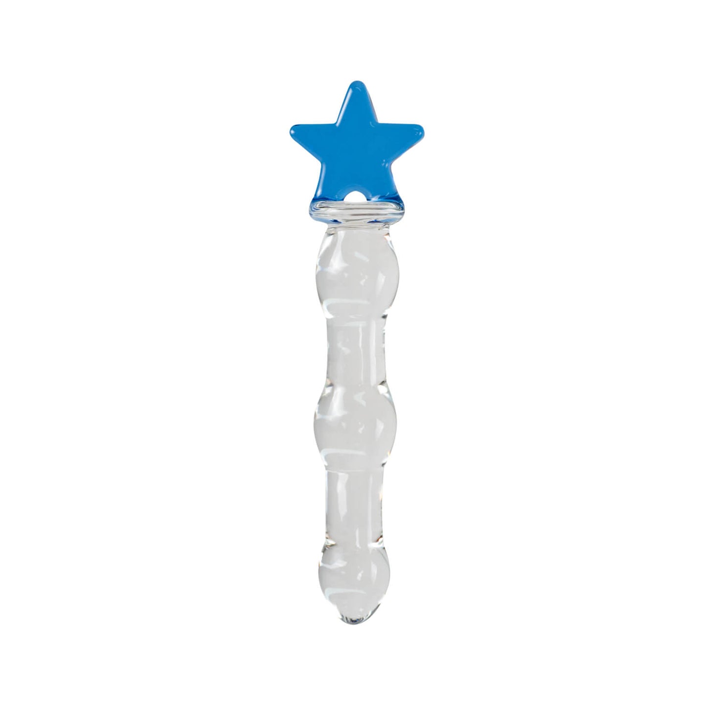 Dildo de Vidrio Blue M (Estrella)