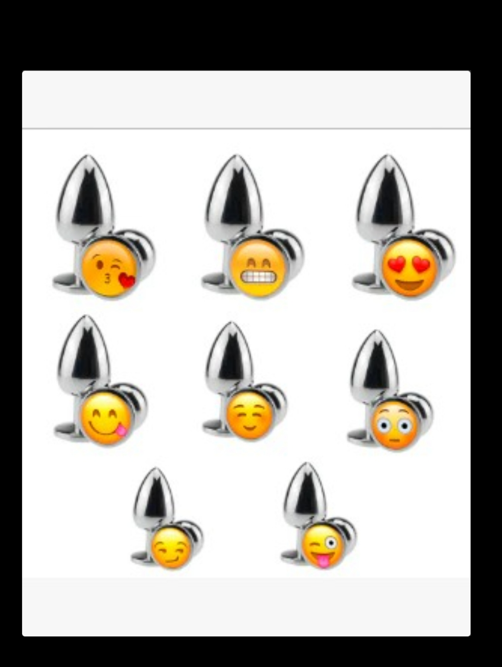 Plug talla emoji talla S