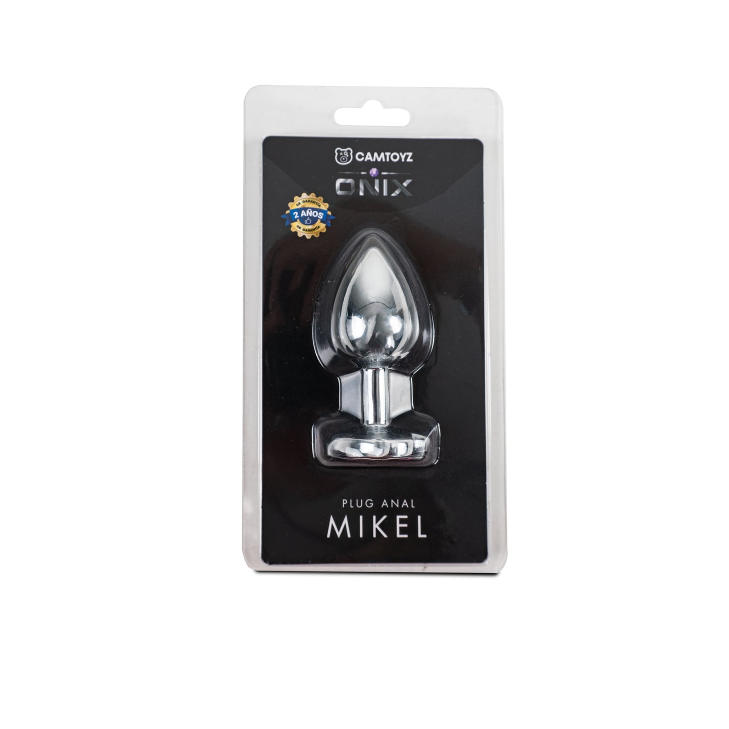 Onix Plug Anal Mikel Plateado