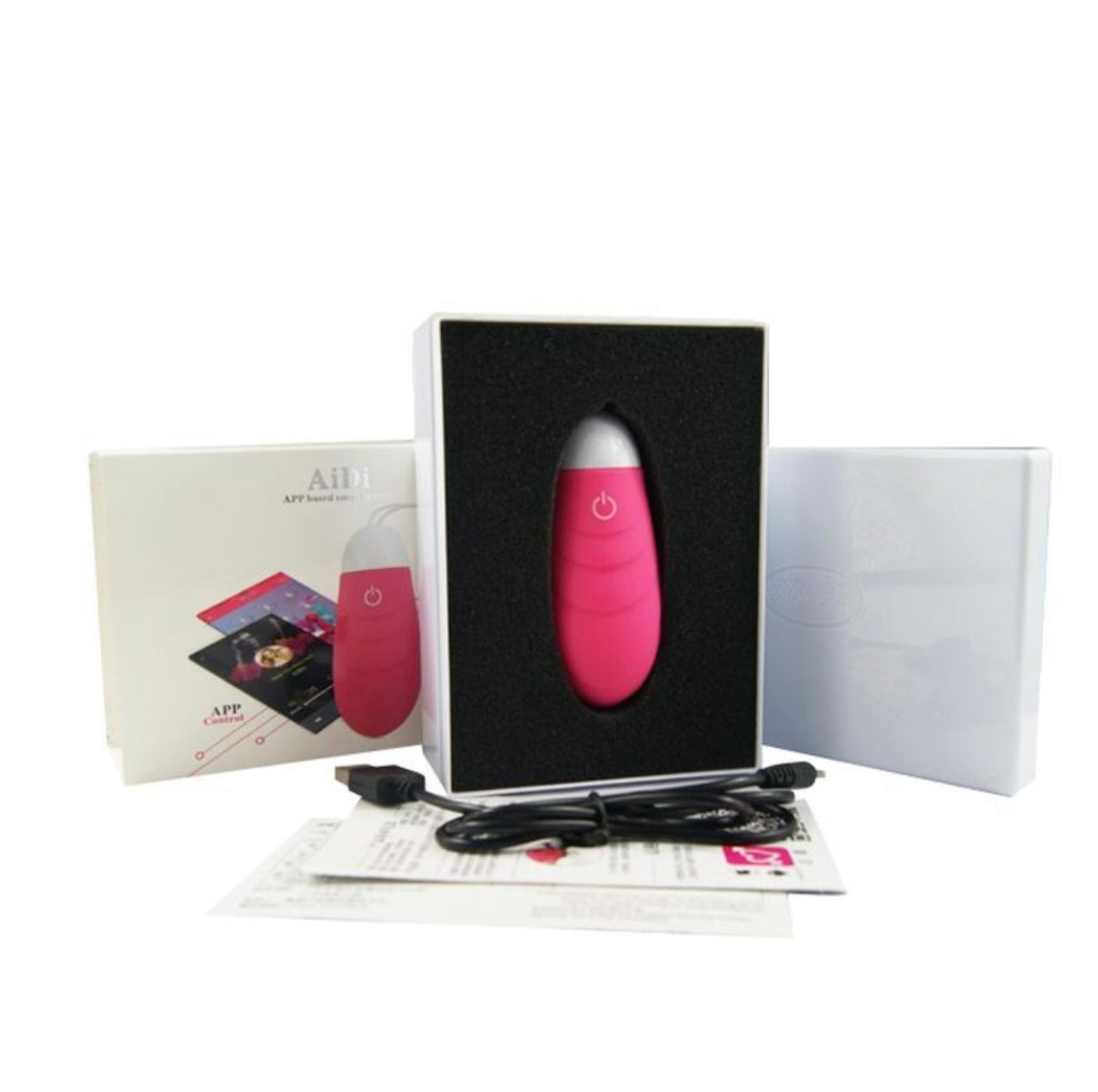 Huevo Vibrador con App AiDi carga USB