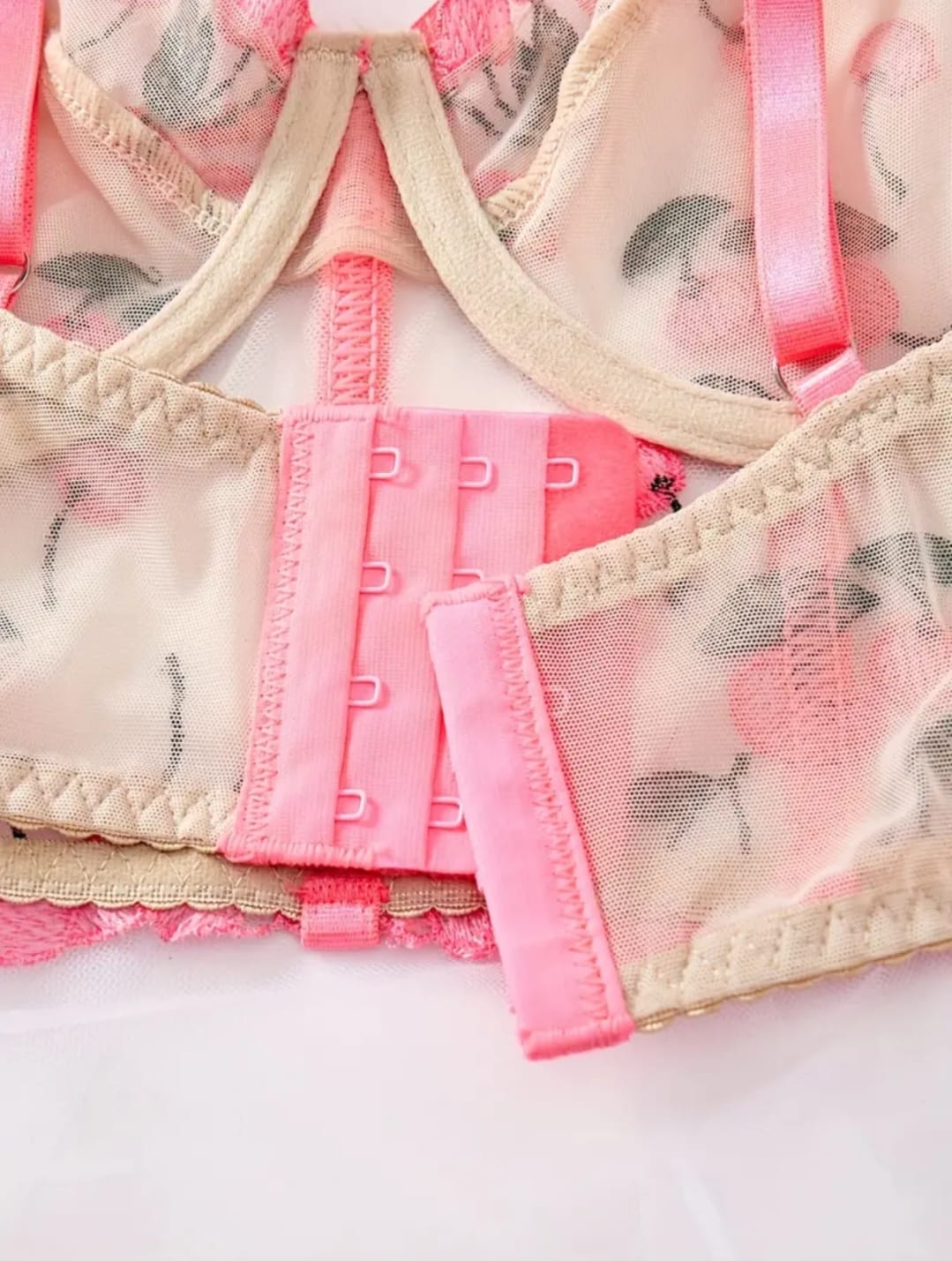 Conjunto Cerezas Corset Importado (L)