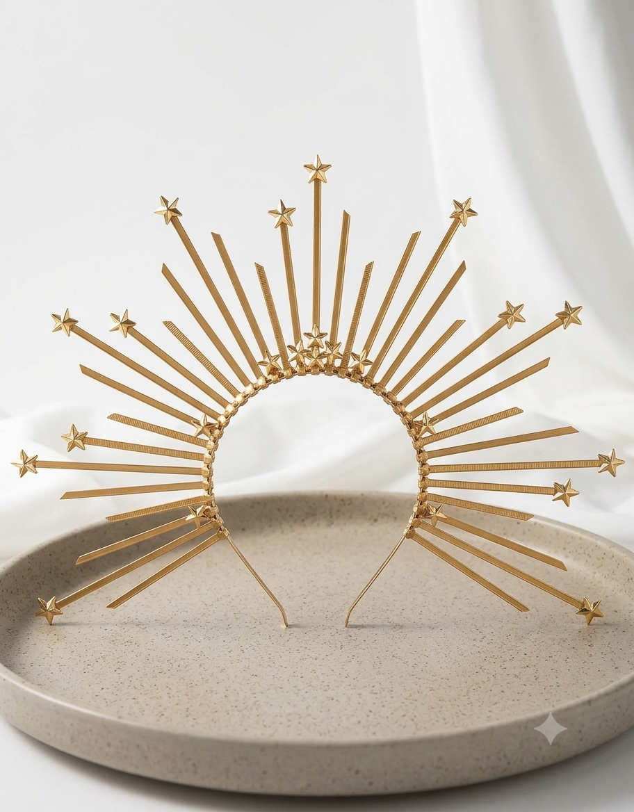 Corona de diosa celestial