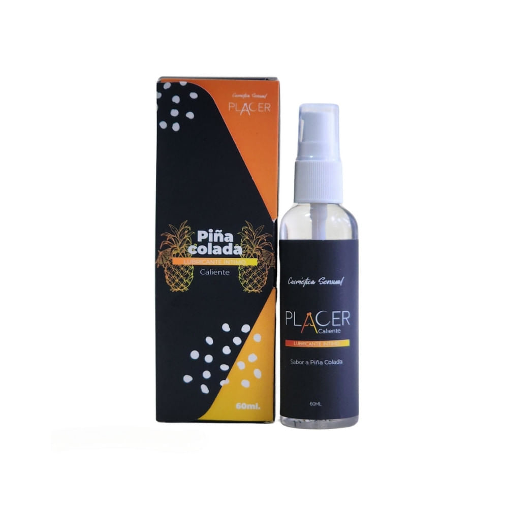 Lubricante placer caliente sabor piña colada