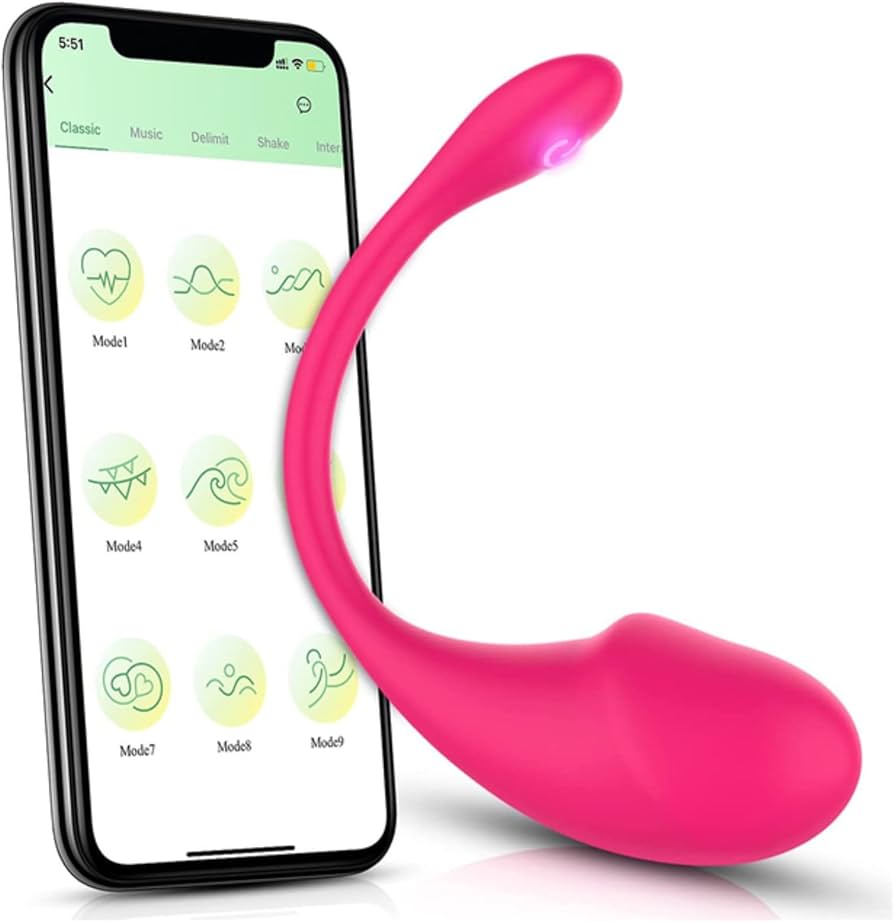 Vibrador interactivo con app