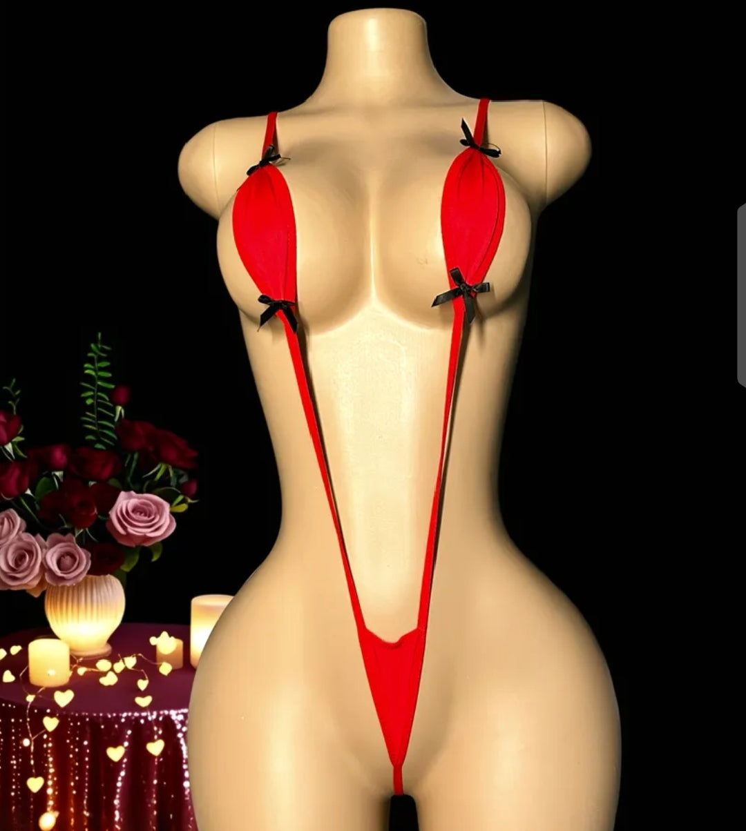 Trikini rojo talla única