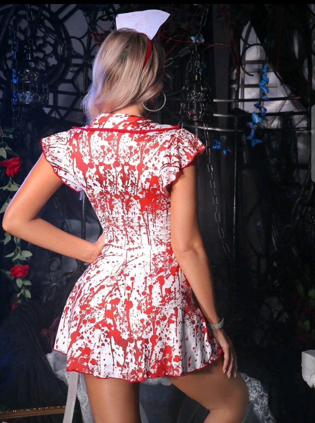 Disfraz enfermera Sangrienta talla S-L