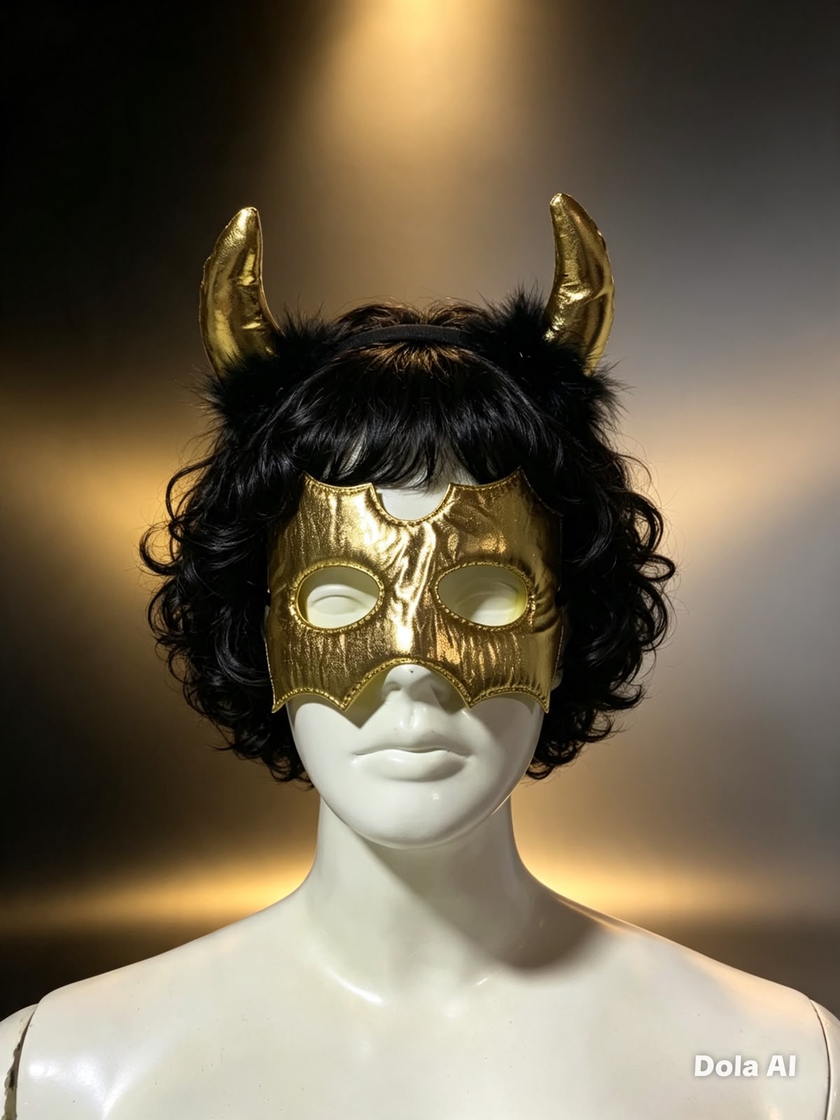 Diadema y antifaz de diabla ref D93