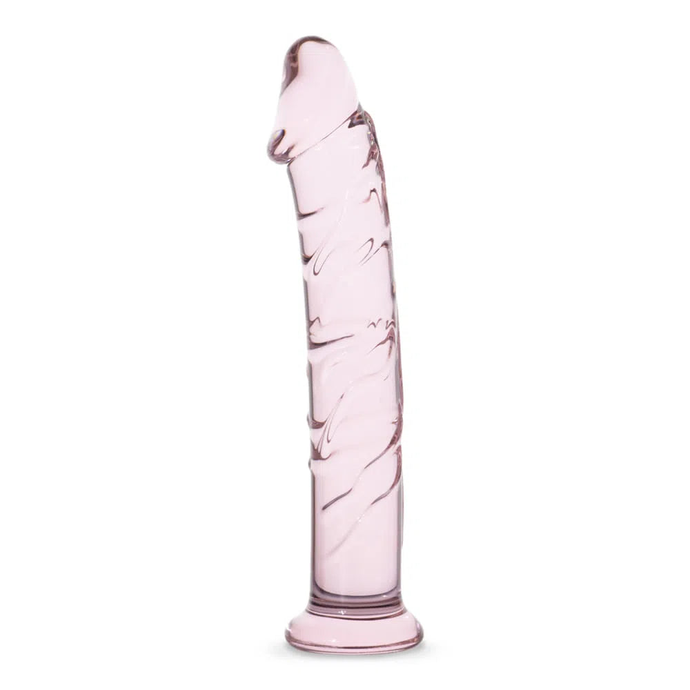 Dildo de Vidrio Kyle Rosado