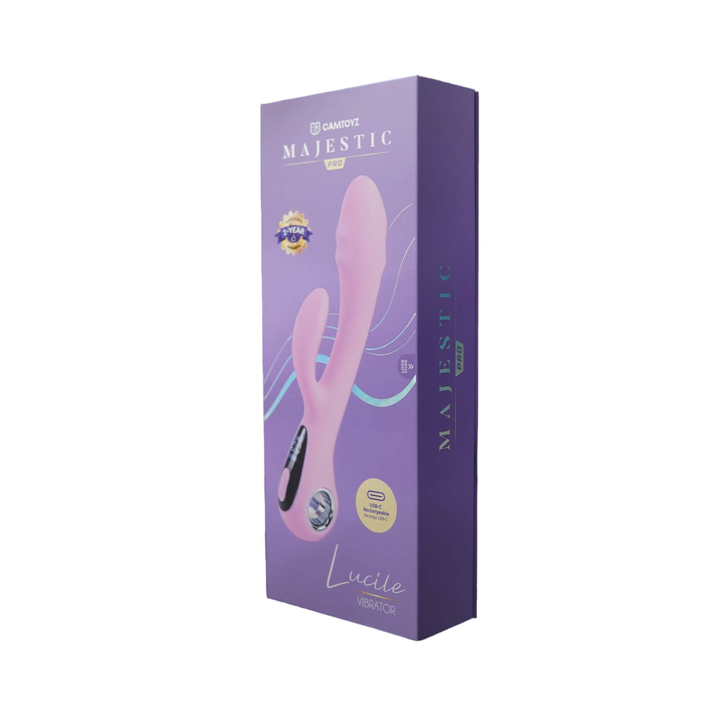 Vibrador Rabbit Lucile Majestic Pro con Carga USB-C CamToyz