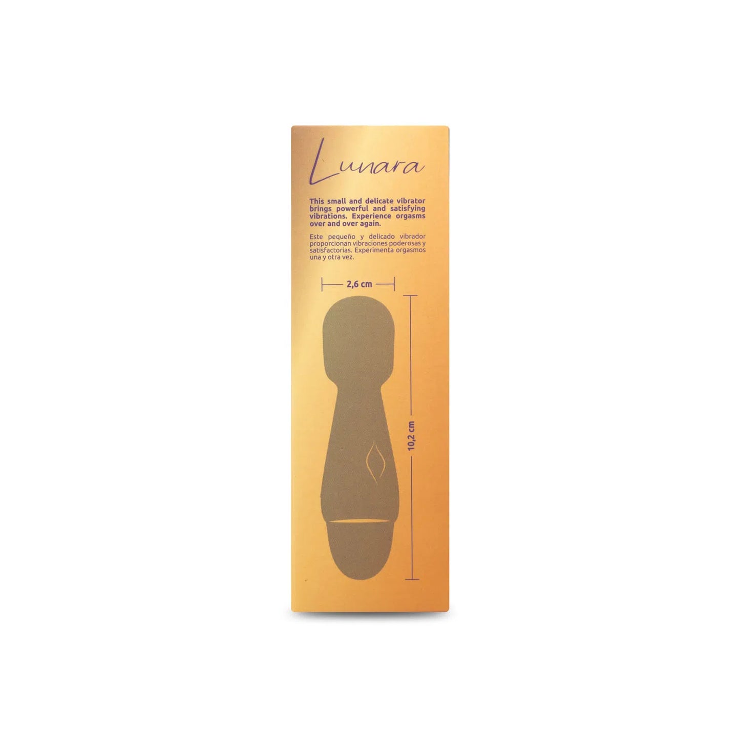 Vibrador Mini Hitachi Lunara Lila CamToyz