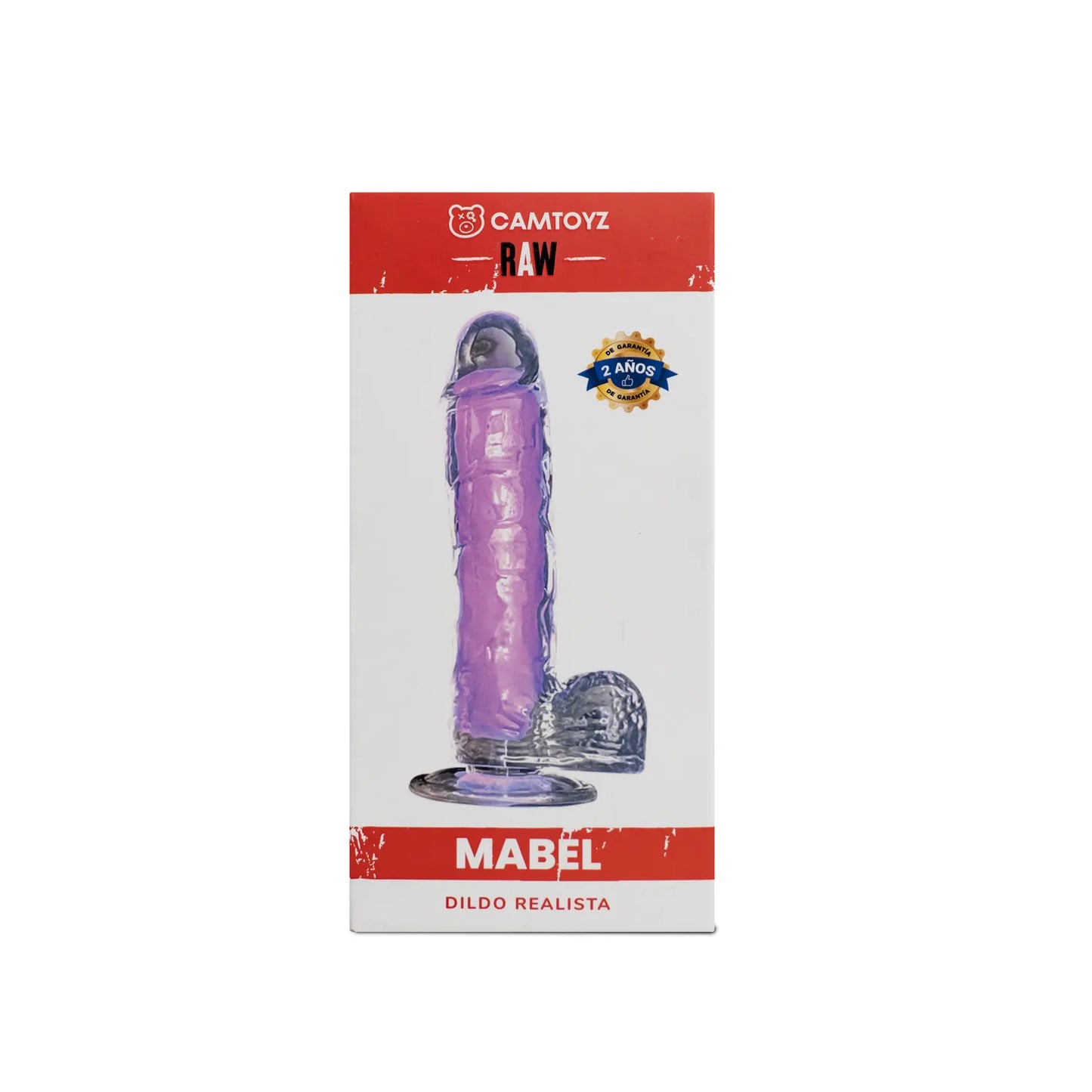 Raw Dildo Realista Mabel Rosado CamToyz