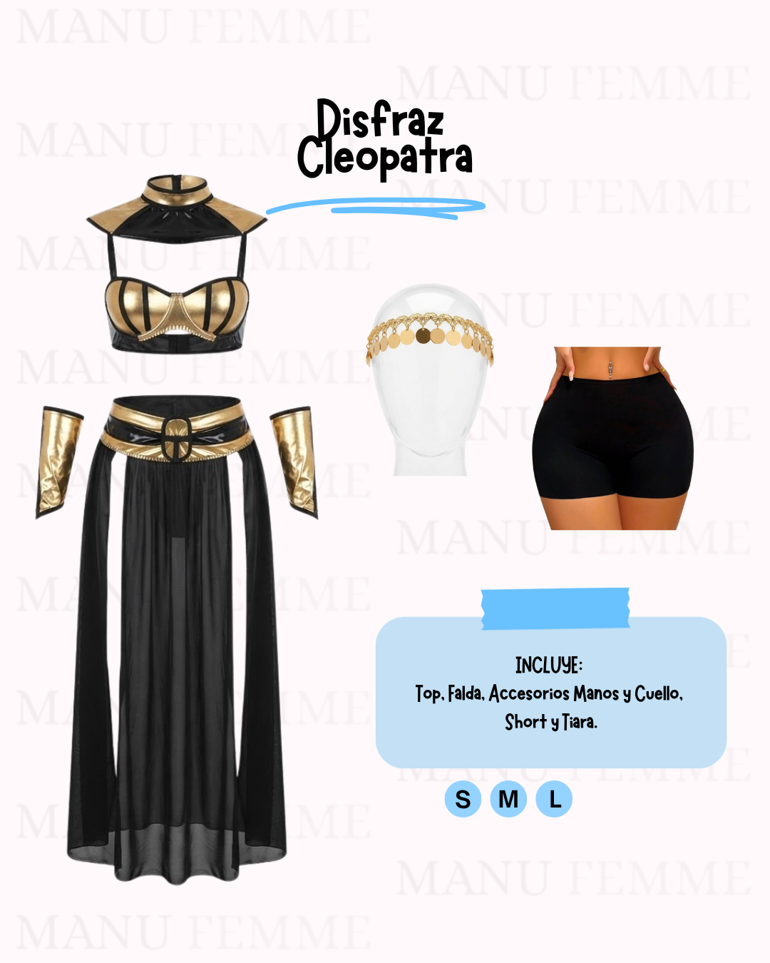 ✨Disfraz Cleopatra ✨