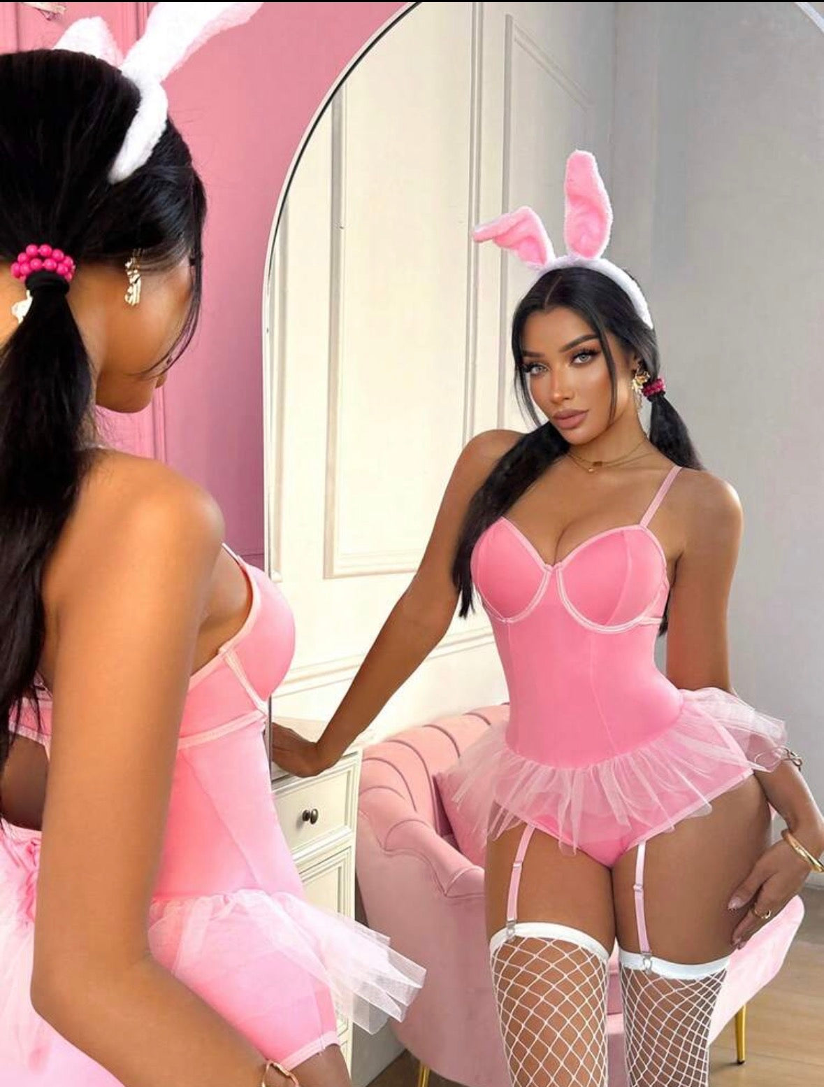 Disfraz Conejita Bailarina Rosado