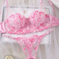 Conjunto Lencería Rosado (S)