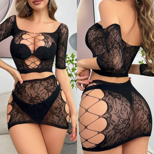 Malla Conjunto Negro
