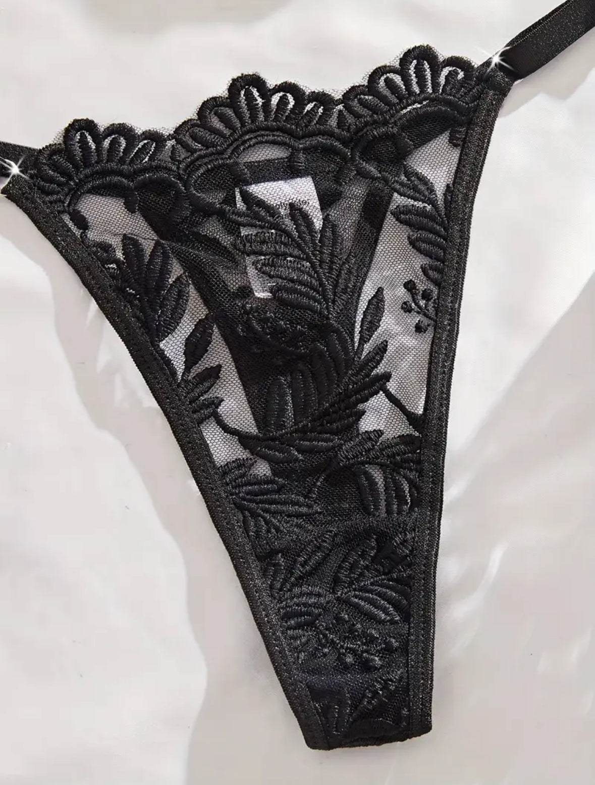 Conjunto Lencería Negro (S)
