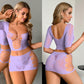 Malla Conjunto Lila (Solo la Malla)