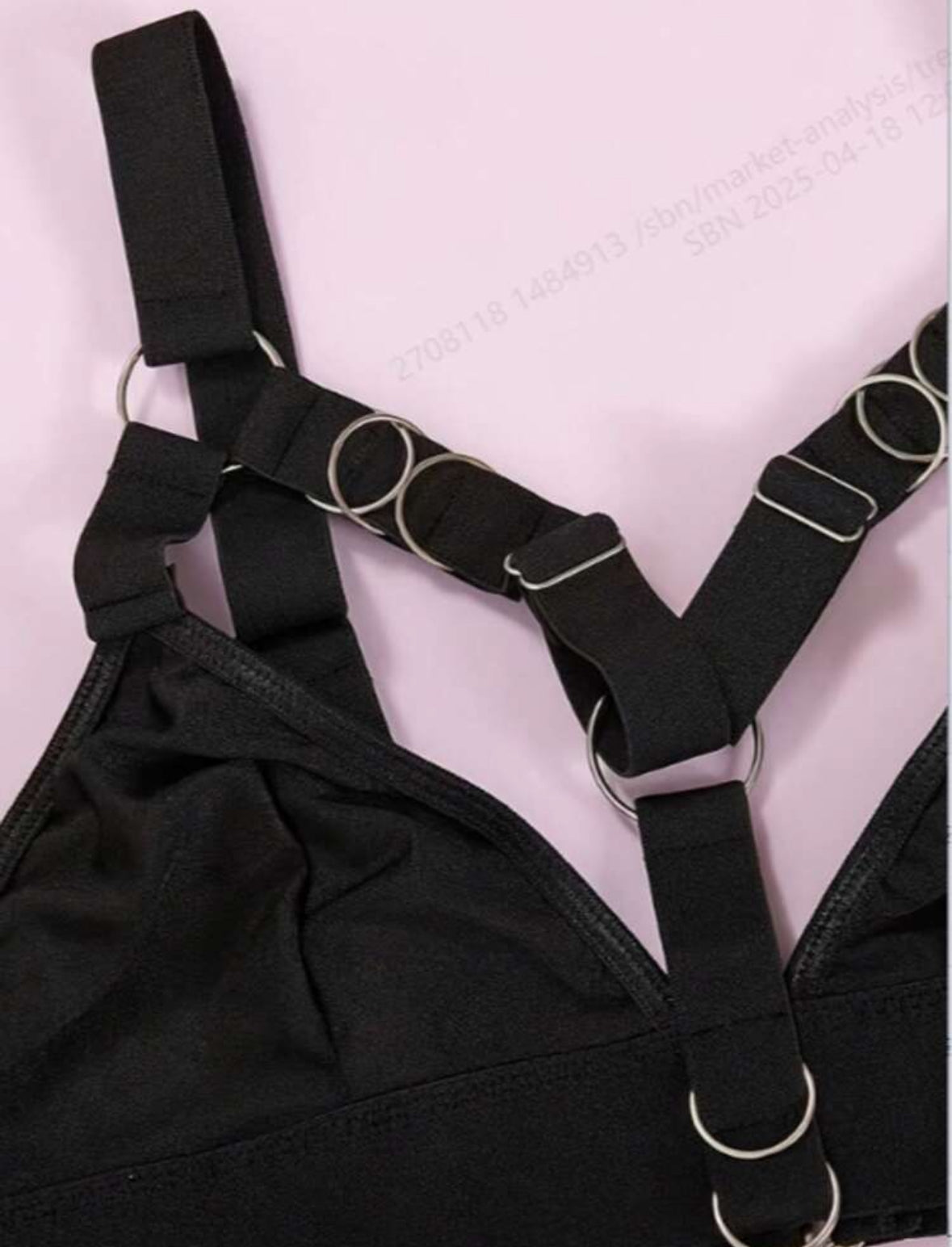 Conjunto Liguero Con Cadenas S-M