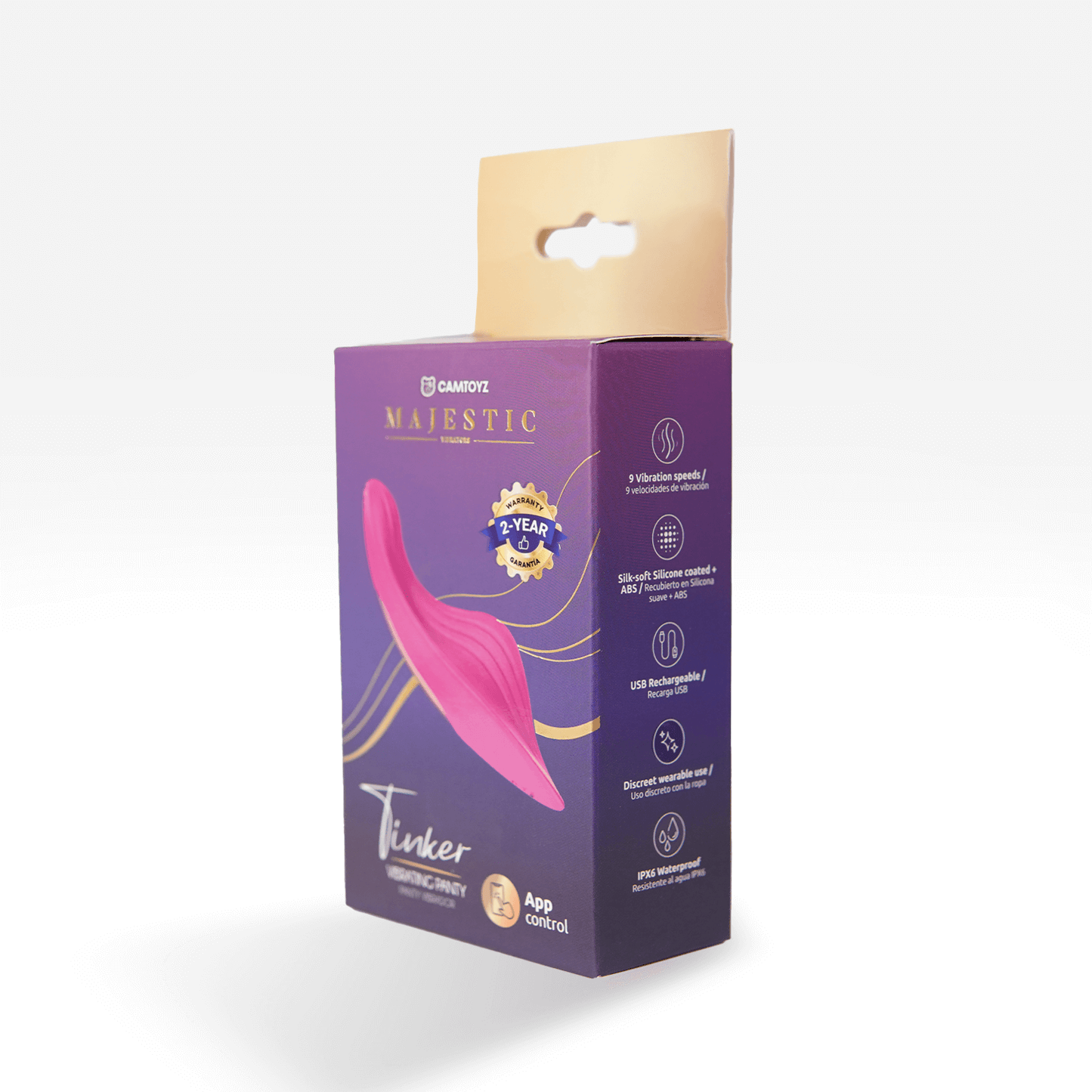 Vibrador Para Panty Tinker Majestic Con App CamToyz