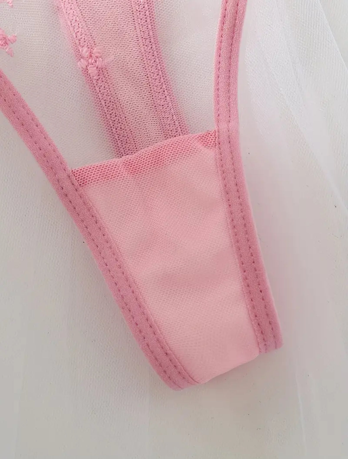 Conjunto Lencería Palo de Rosa (M)
