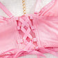 Conjunto Lencería Princesa Rosado (S)