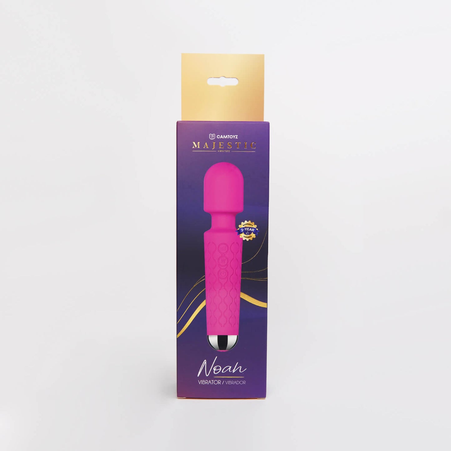 Vibrador Masajeador Tipo Hitachi Noah Majestic Fucsia CamToyz