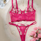 Conjunto Lencería Corset Fucsia (S)