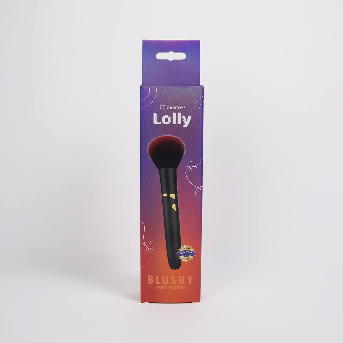 Bala Brocha Vibrador Blushy Lolly CamToyz