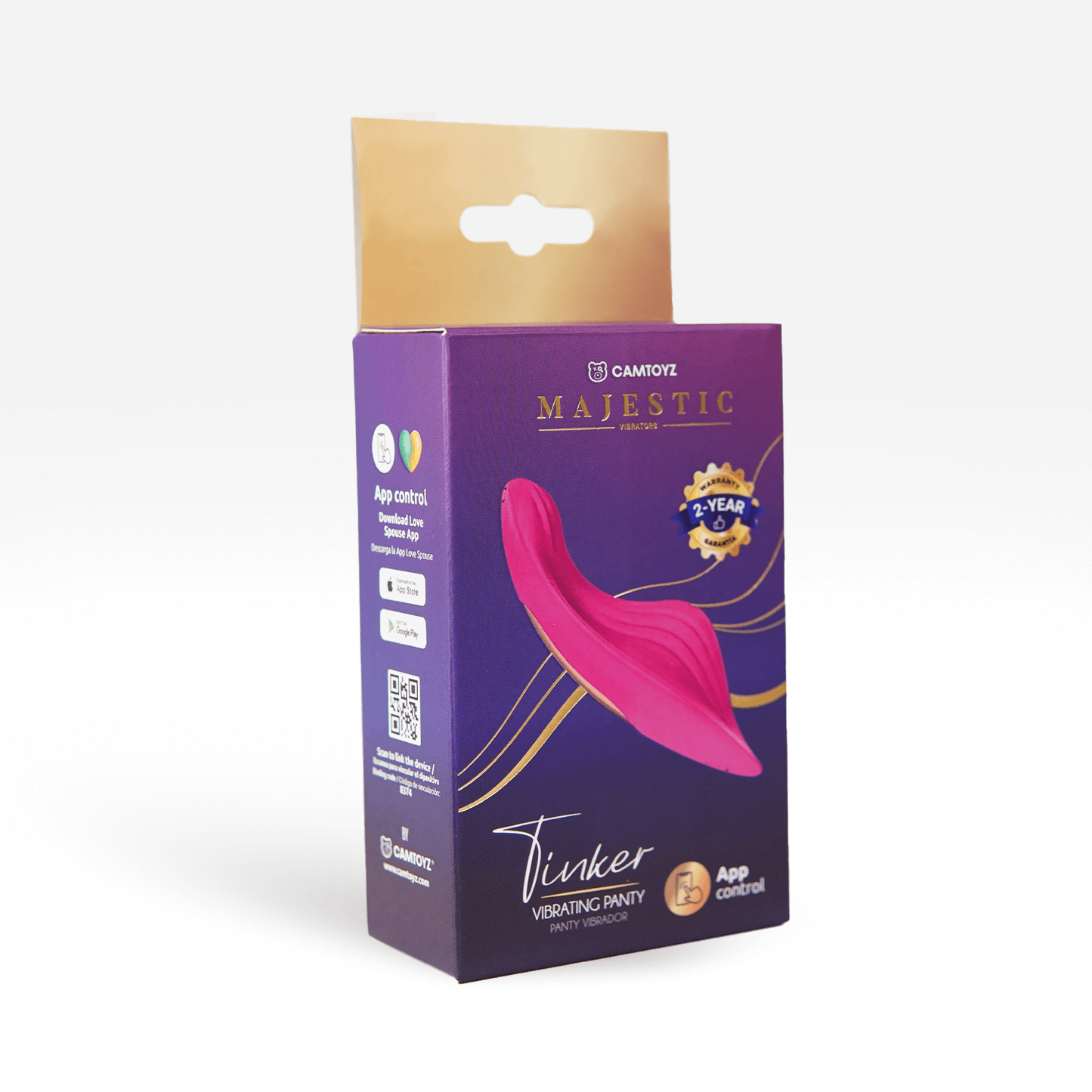 Vibrador Para Panty Tinker Majestic Con App CamToyz