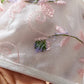 Conjunto Lencería Corset Blanco Flores (S)