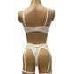 Conjunto liguero blanco (M)