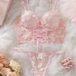 Conjunto Corset Palo de Rosa S-M
