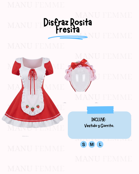 ✨Disfraz Rosita Fresita✨