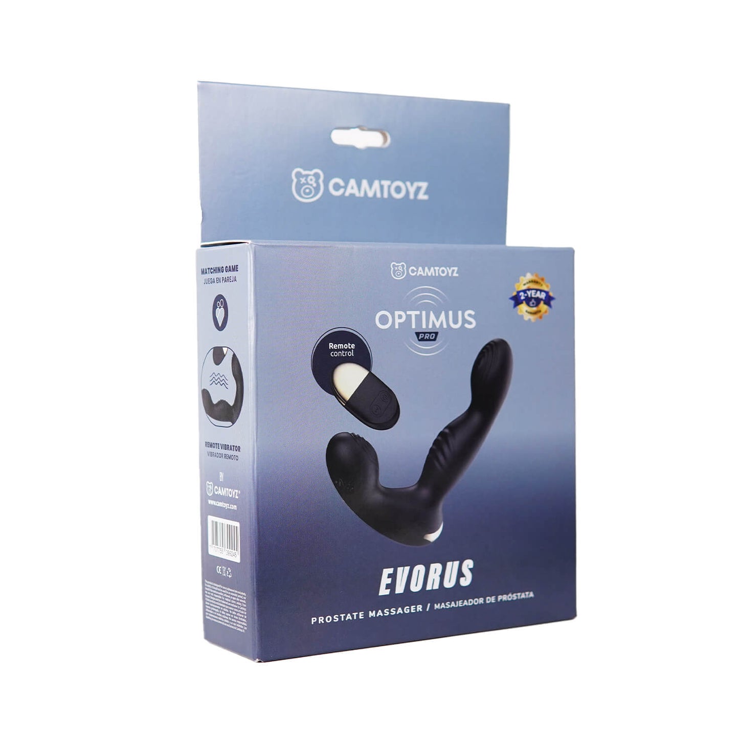 Estimulador de Prostata Evorus Optimus Pro CamToyz