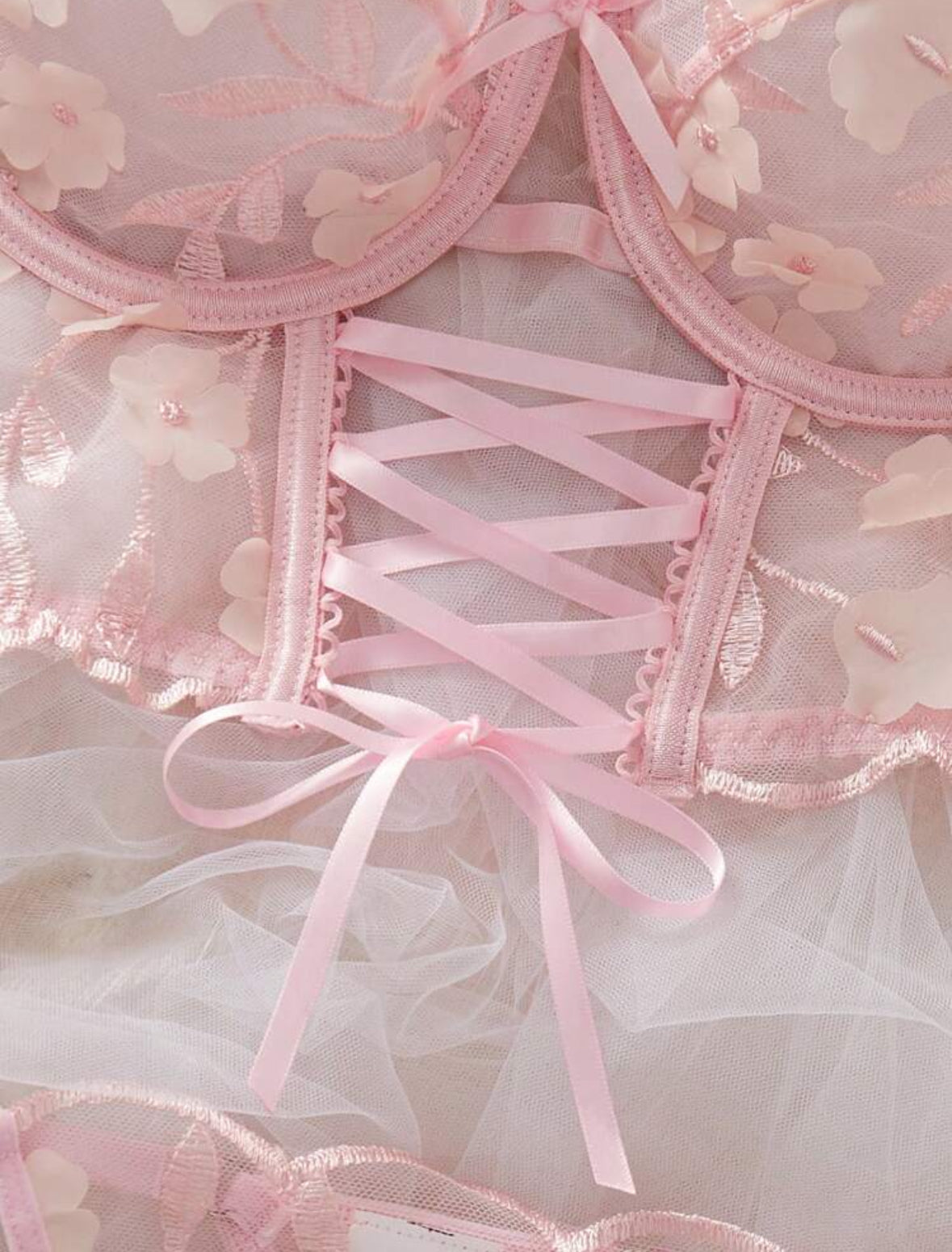 Conjunto Corset Palo de Rosa S-M