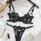 Conjunto Lencería Negro (S)