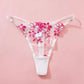 Conjunto Lencería Corset Blanco/Fucsia (M)