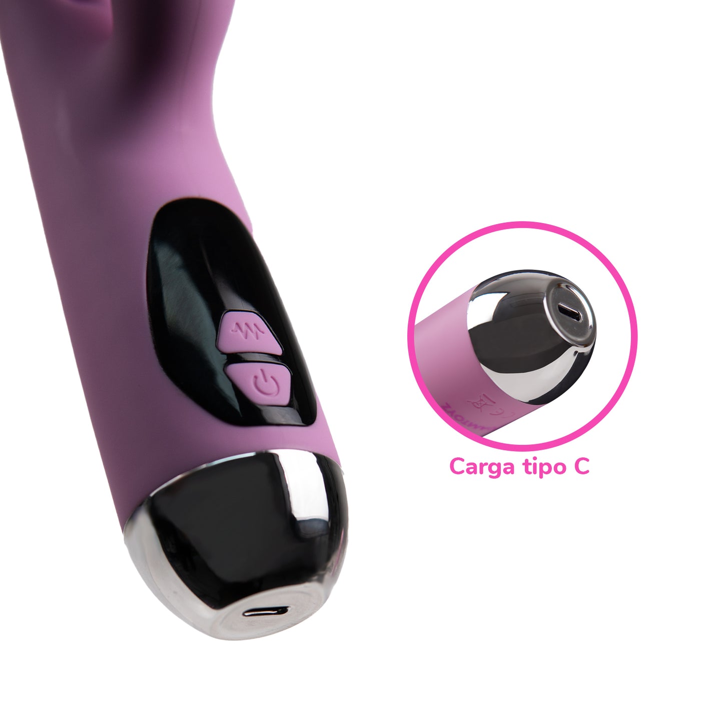 Vibrador Rabbit Avery Majestic Pro con Carga USB-C CamToyz