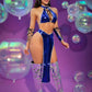 Disfraz Kitana Azul