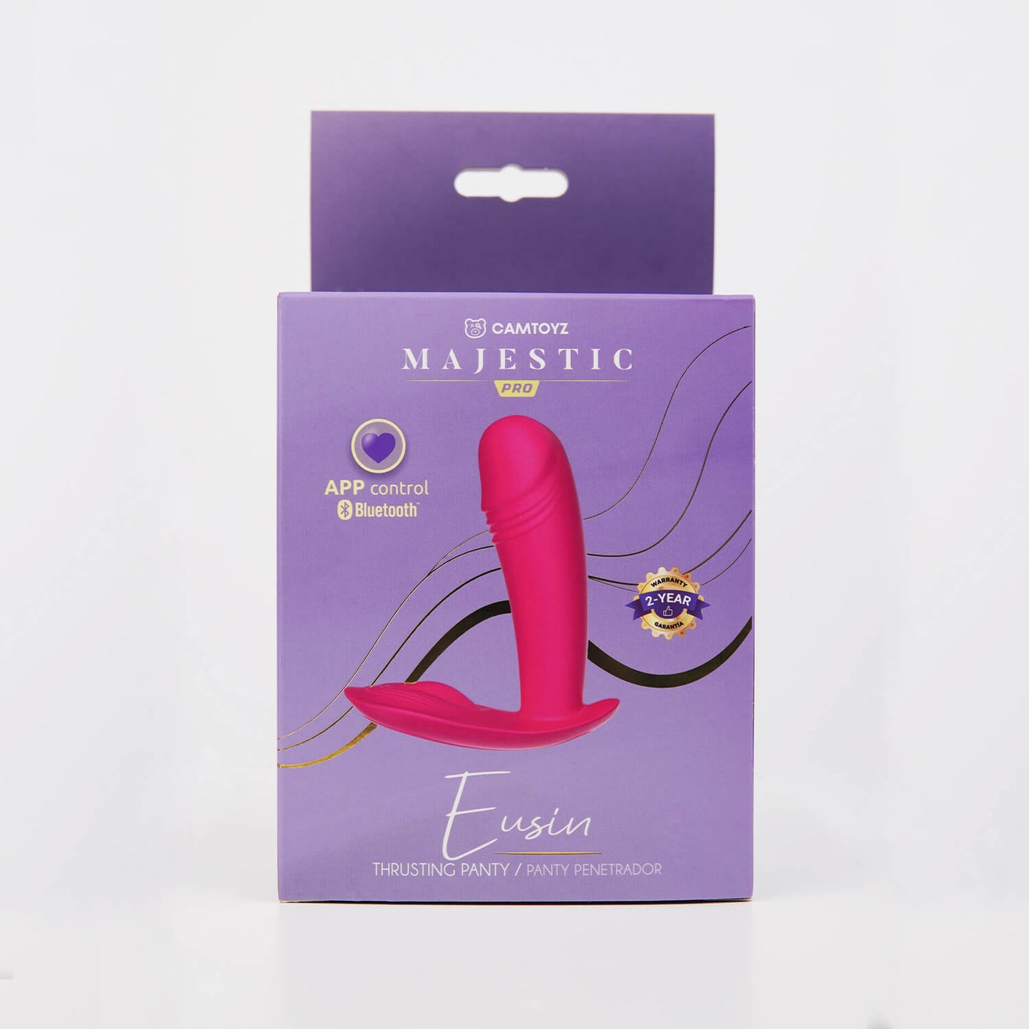 Vibrador Para Panty Con Penetrador Eusin Majestic Pro Con App CamToyz