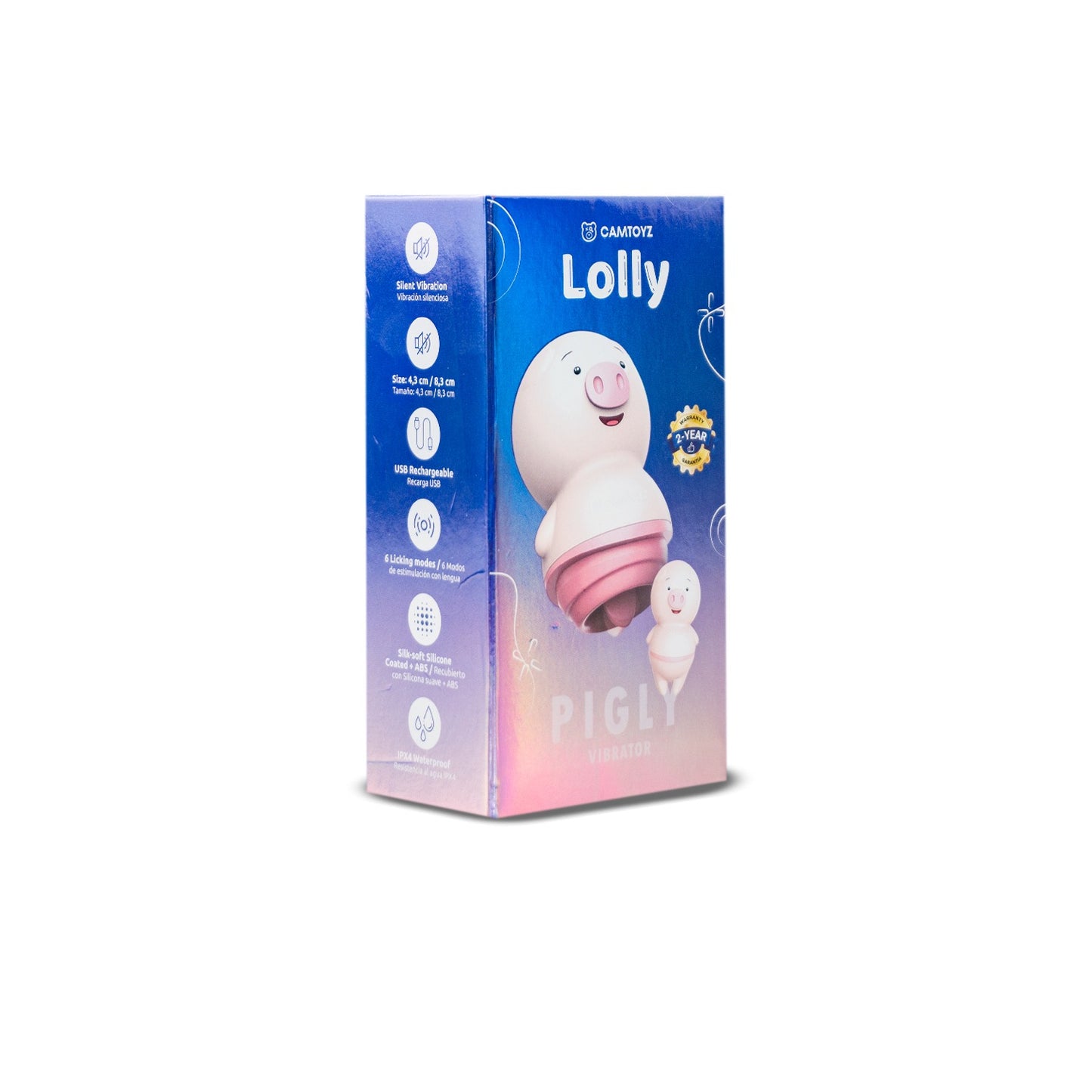 Estimulador de Clitoris Pigly Rosado CamToyz